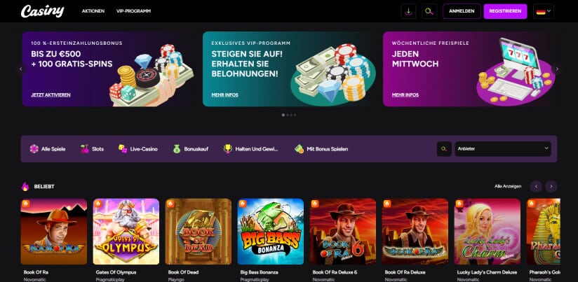 Discover the World of Gaming with Casiny App